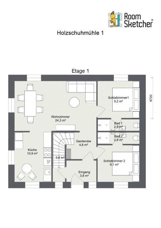 Die Holzschuhmuehle Rosenthal-Bielatal Oda fotoğraf
